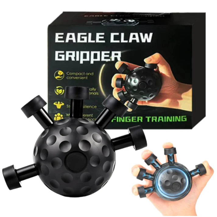 Eagle Claw Gripper Finger Tool – Hand Strength Exerciser Ball for Finger Grip Training & Stress Relief